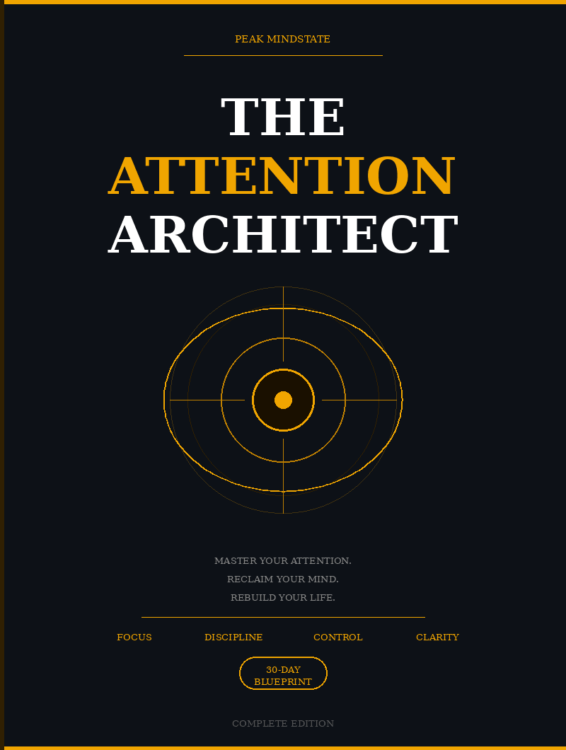 The Attention Architect — PeakMindstate